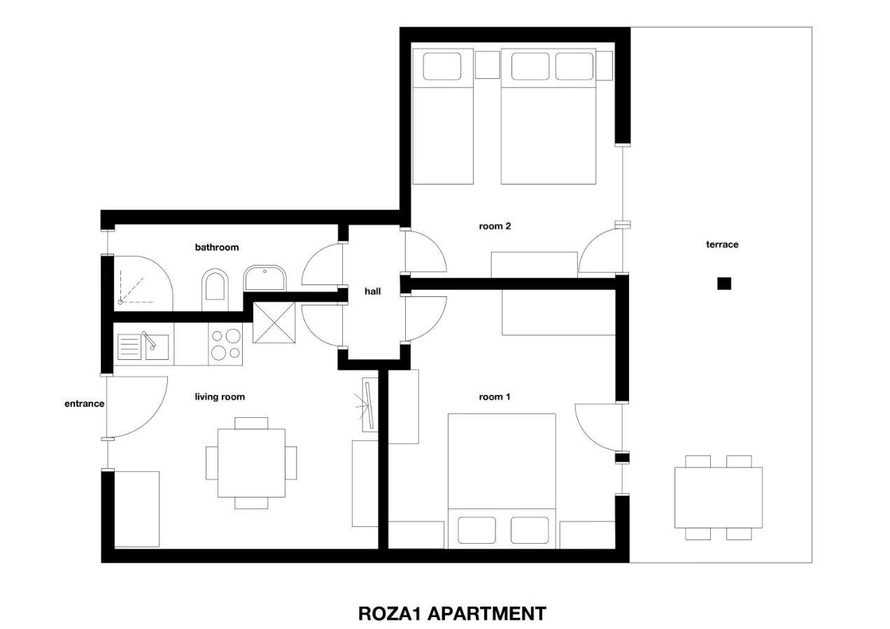 Apartments M&R Spadina Vodice Eksteriør bilde